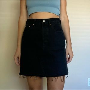 Levi denim skirt